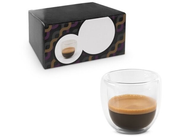 Set de café de dos piezas barato