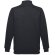 Sudadera Budapest unisex con cremallera y cinturilla canalé Negro detalle 20
