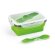 Estuche Saffron hermético retráctil 640 mL verde claro