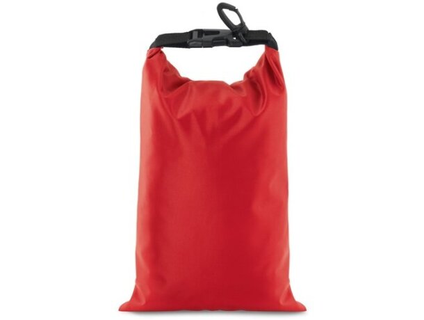 Bolsa de poliester impermeable pequeña rojo