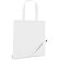 Bolsa plegable poliéster 190T personalizada blanca