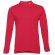 Polo Bern de manga larga en algodón 210 g/m² para hombre Rojo detalle 25