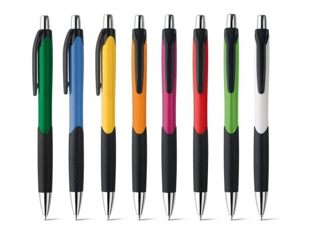 Bolígrafo colorido con antideslizante