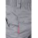 Pantalón elástico bicolor fides con seis bolsillos funcionales Gris/Rojo detalle 25
