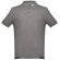 Polo Adam de algodón piqué cardado con cuello canalé Gris detalle 60