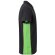 Polo piqué bicolor Supay manga corta con cuello en canalé Negro/Verde detalle 7