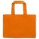 Bolsa non-woven asas largas 100% algodón Hi!dea Camden Naranja detalle 6