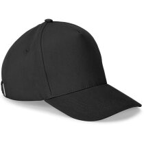 Gorra ashton de algodón cepillado con 5 paneles