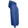 Sudadera Moscow unisex con capucha, bolsillo marsupial y cordones Azul royal detalle 24