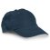 Gorra de poliester para hacer deporte azul marino
