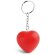 Llavero antiestrés corazón rojo