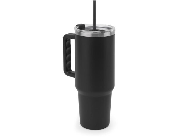 Vaso térmico Joyner XL de acero inoxidable reciclado 1300 ml Negro detalle 13