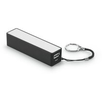Batería portátil de litio 2000 mAh personalizada negra Batería portátil de litio 2000 mAh personalizada negra