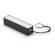bateria portatil de litio 2000 mah personalizada negra