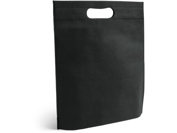 Bolsa Roterdam non woven colores a elegir grabada negro