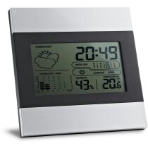 Dene estación meteorológica aluminio cromado