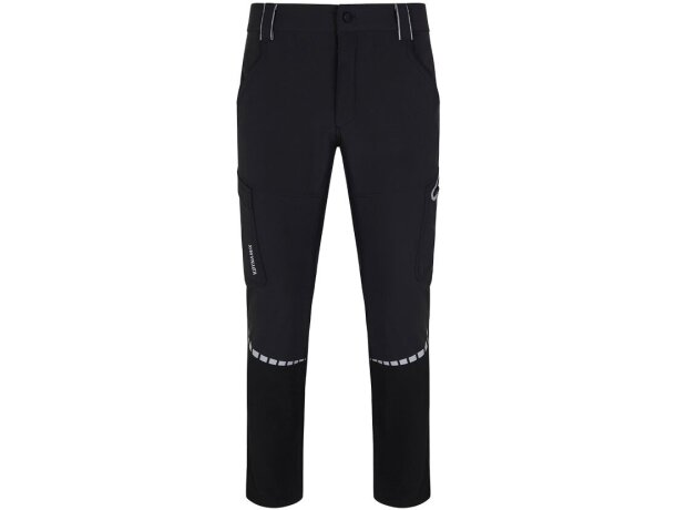 Pantalón VL Selene de nailon reciclado con detalles reflectantes Negro detalle 27