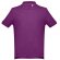 Polo Adam de algodón piqué cardado con cuello canalé Morado detalle 29