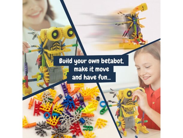Robot educativo Betabot con rompecabezas de ensamblaje 100 piezas Multicolor detalle 7