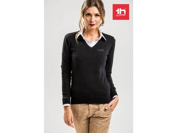 Jersey Thc Milan Women con cuello en V para mujer