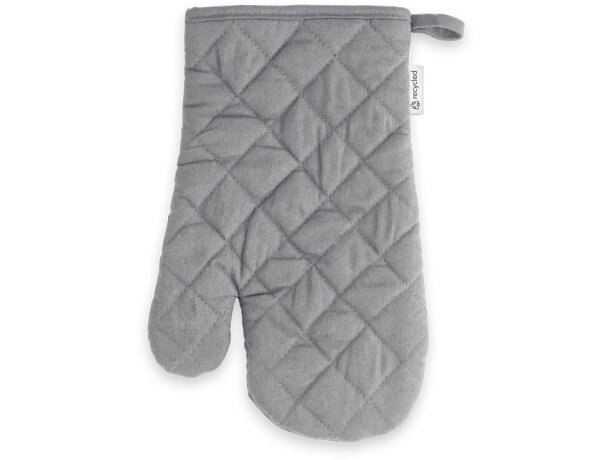 Manopla de cocina colores variados 100% algodón reciclado Hi!dea Rickey Gris detalle 4