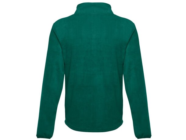 Chaqueta polar Helsinki con cremallera y bolsillos Verde oscuro detalle 6