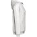 Sudadera unisex con capucha phoenix en algodón y poliéster Blanco matizado detalle 6