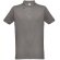 Polo berlin piqué de hombre con cuello y mangas en canalé Gris detalle 17