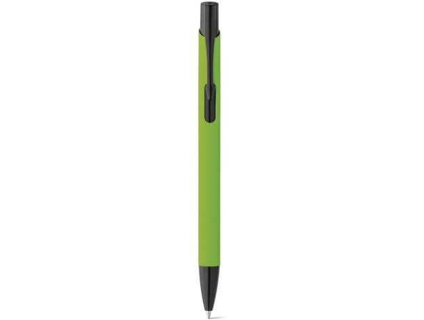 Bolígrafo de aluminio Poppins Verde claro detalle 4