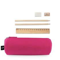 Estuche Nomad cilíndrico en fieltro reciclado rpet
