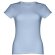 Camisetas manga corta corte entallado de algodón 150 g/m2 Thc Sofia Azul pastel detalle 13