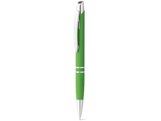 Bolígrafo de aluminio MARIETA SOFT. Verde claro detalle 4