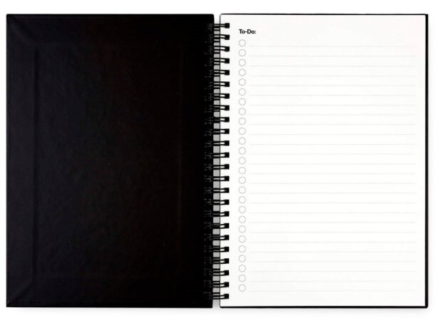Kit Infinitebook A5 libreta reutilizable con páginas de pizarra Negro detalle 6