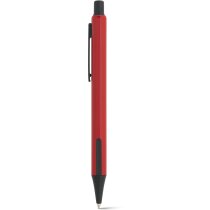 Bolígrafo con agarre en negro rojo