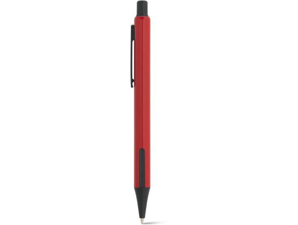 Bolígrafo con agarre en negro rojo