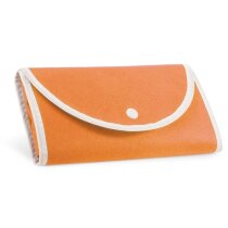 Bolsa plegable con ribete blanco personalizado Bolsa plegable con ribete blanco personalizado