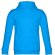 Sudadera Thc Phoenix Kids unisex para niños, con capucha azul aqua
