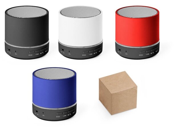 Altavoz bluetooth re-perey de abs reciclado con autonomía 4h30min detalle 1