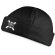 Gorro Tory polar con dobladillo Negro detalle 1