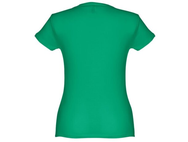Camisetas manga corta corte entallado de algodón 150 g/m2 Thc Sofia Verde detalle 69