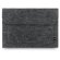 Funda Felpy Sleeve para portátil de fieltro reciclado 100% rPET Gris oscuro detalle 3