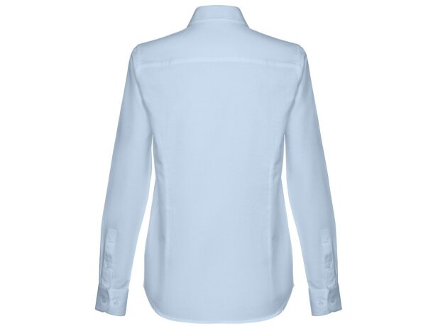 Camisa oxford mujer tokyo women ii algodón y poliéster Azul claro detalle 2