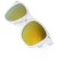 Gafas mekong de sol transparentes con lentes de espejo personalizado