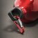 Botella deportiva de aluminio con mosquetón