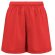 Pantalón corto deportivo Thc Match en poliéster reciclado Rojo
