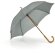 Paraguas Betsey sencillo de colores gris
