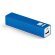 Batería portátil en aluminio de 2200 mah azul