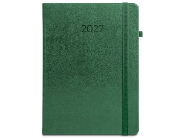 Agenda b5 waters en pu al agua con papel fsc certificado Verde oscuro detalle 5