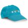 Gorras running poliéster deportiva cierre velcro Hi!dea Campbel Azul claro detalle 1