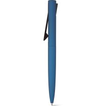 Bolígrafo de aluminio en diseño moderno azul royal